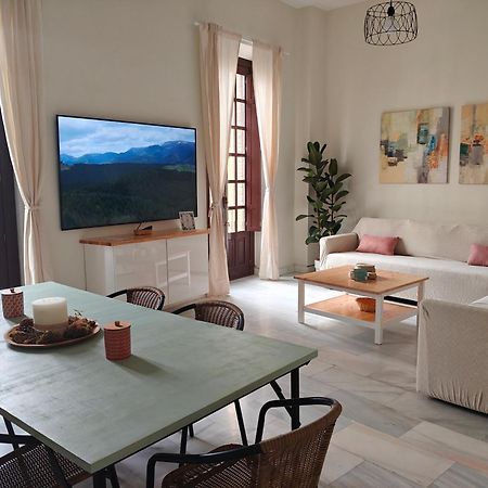 Charming Bright Apartment With Balconies On Cuesta Del Rosario เซบีญา ภายนอก รูปภาพ